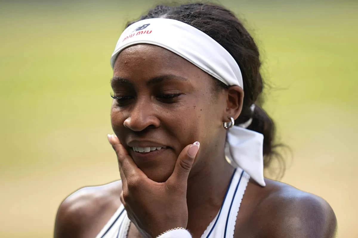 Has Coco Gauff won Wimbledon? Not yet, but she's already made history