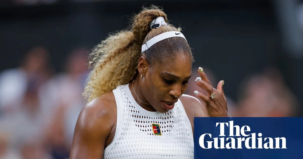 ‘Heartbroken’: Serena injury ends Williams sisters’ hopes of Wimbledon doubles reunion