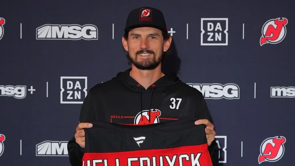 Hellebuyck happy for deal with the Devils: Sitting at home 'was getting to me'
