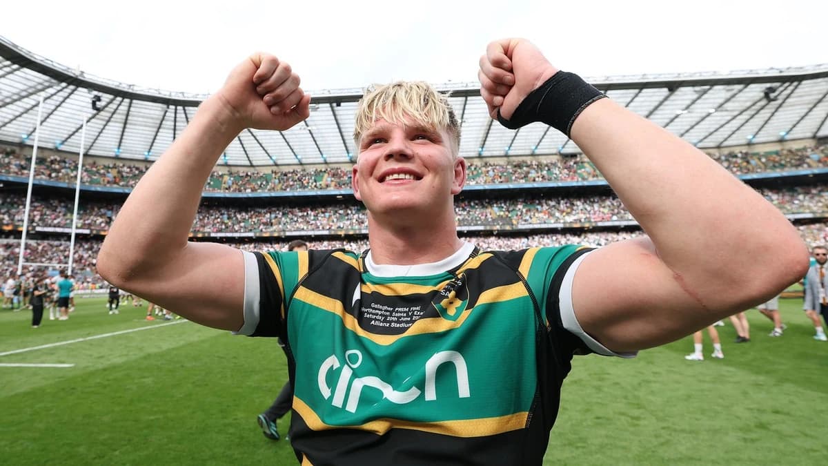 Henry Pollock: England star signs new multi-year deal with Northampton Saints to stay with defending