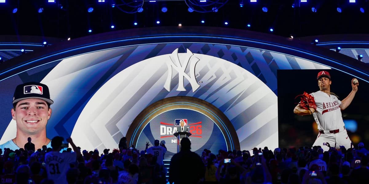 Here are the Yankees' Day 1 Draft picks. Here's how to follow Day 2