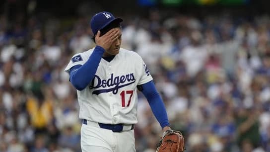 Hernández's grand slam sends Dodgers past Padres as Ohtani leaves with biceps tightness