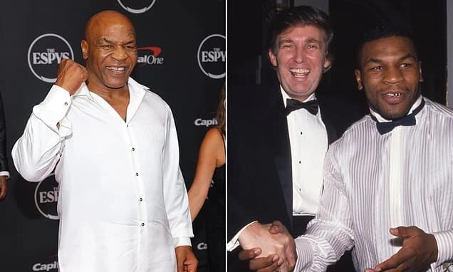 'He's not a p***y President': Mike Tyson launches wild defense of Trump and says president has overc