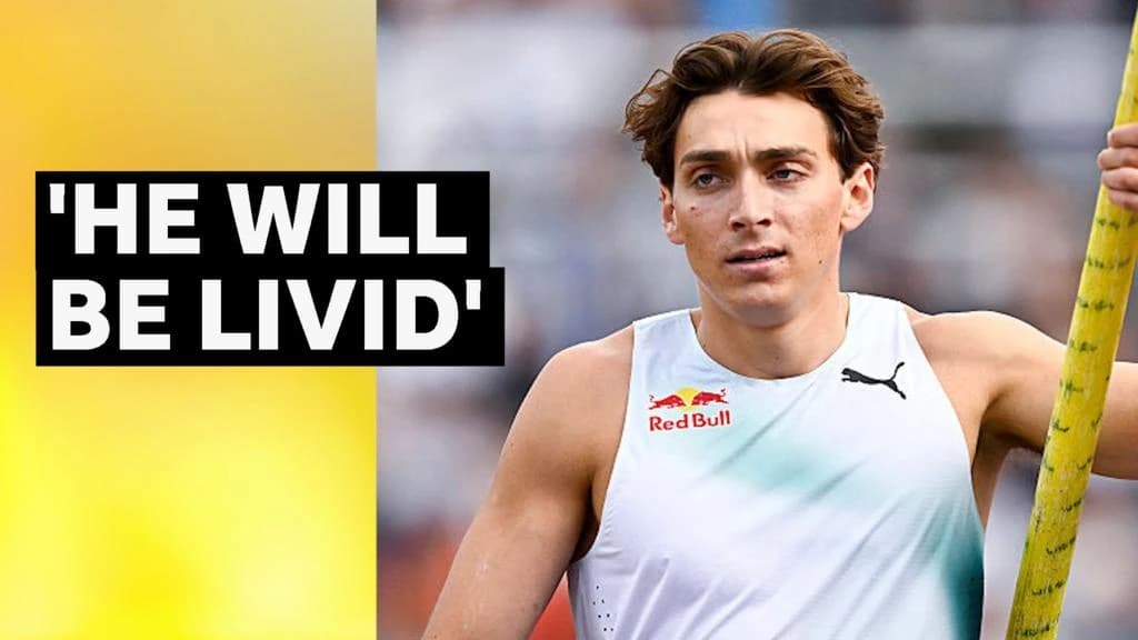 'He's way off it' - Duplantis suffers shock loss in front of home crowd