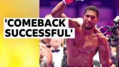 Highlights - Joshua beats Prenga after early scare