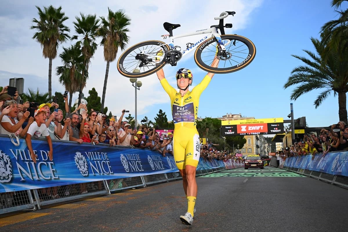 Historymaker: Demi Vollering wins a box office Tour de France Femmes