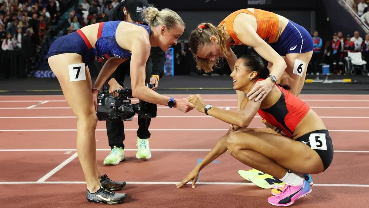 Hodgkinson beaten by Werro in Ultimate Champ 800m