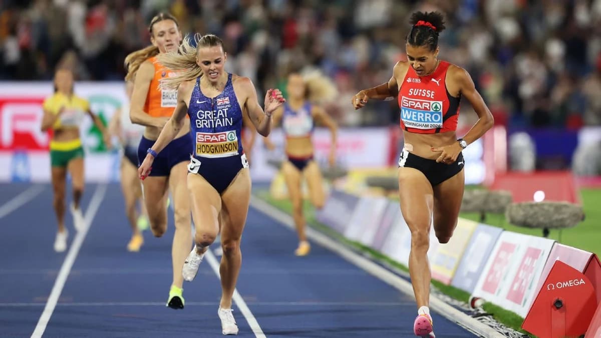 Hodgkinson claims Euro 800m silver, Werro gold