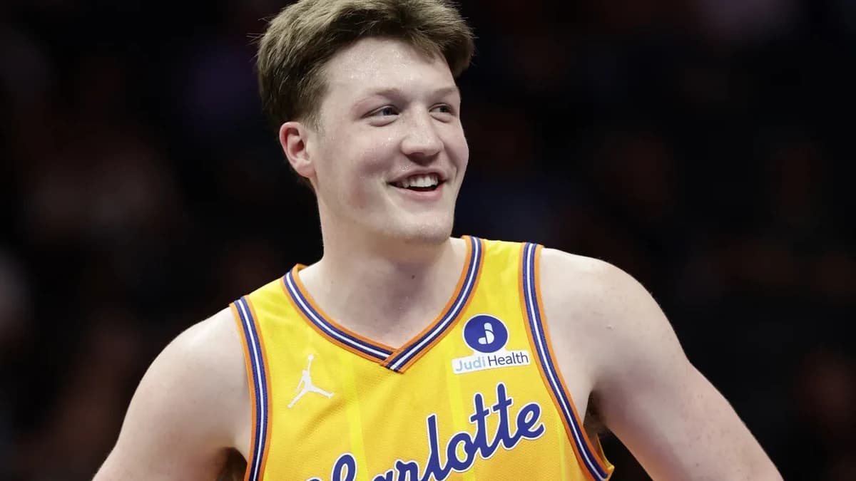 Hornets' Knueppel sent to G League as part of injury recovery