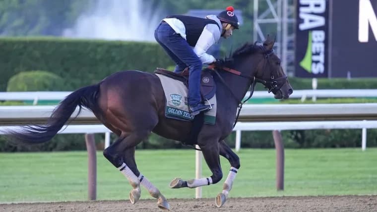 Horses that have won Belmont Stakes and Kentucky Derby in same season: Golden Tempo makes history in