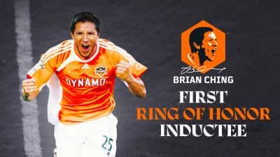 Houston Dynamo FC announce Club legend Brian Ching as inaugural inductee to the Houston Dynamo Ring