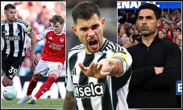How £75m Bruno Guimaraes can take Arsenal to next level: Better numbers than Declan Rice, leading Mi