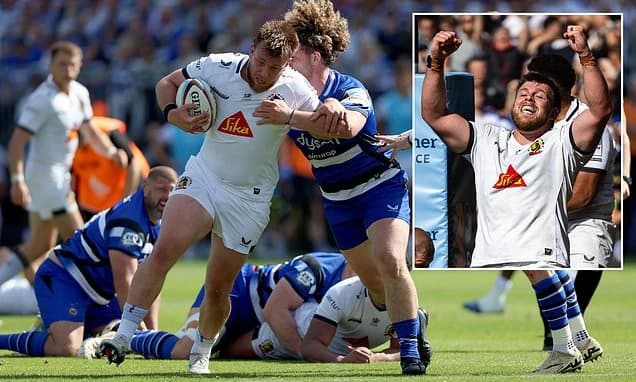How Exeter's 6ft 2in, 19st South African who can play prop and No 8 and took down Thomas du Toit has