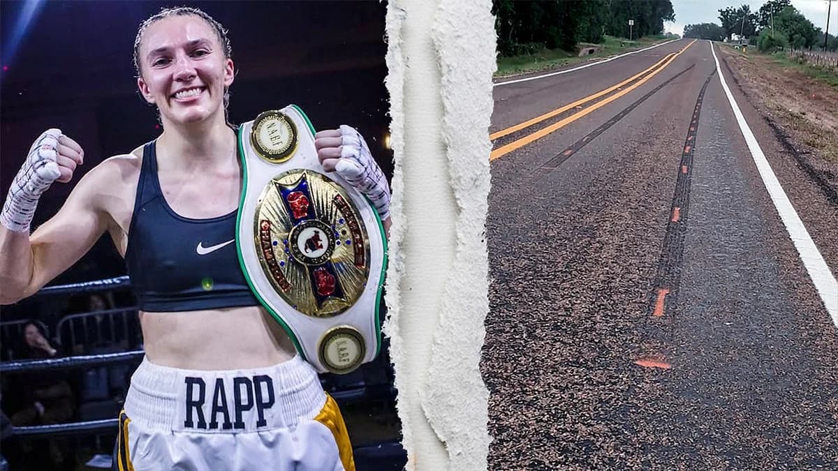 How Hannah Rapp's life and bright boxing future ended on a Texas road