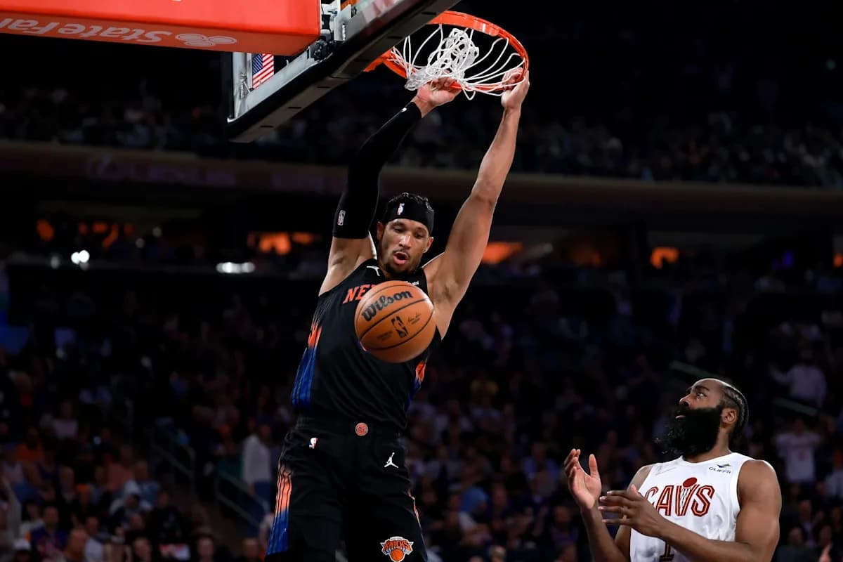 How Josh Hart's resilience jump-started the Knicks and pushed them two games from the NBA Finals