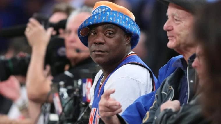 How much does Tracy Morgan pay for NBA Finals tickets courtside at MSG?