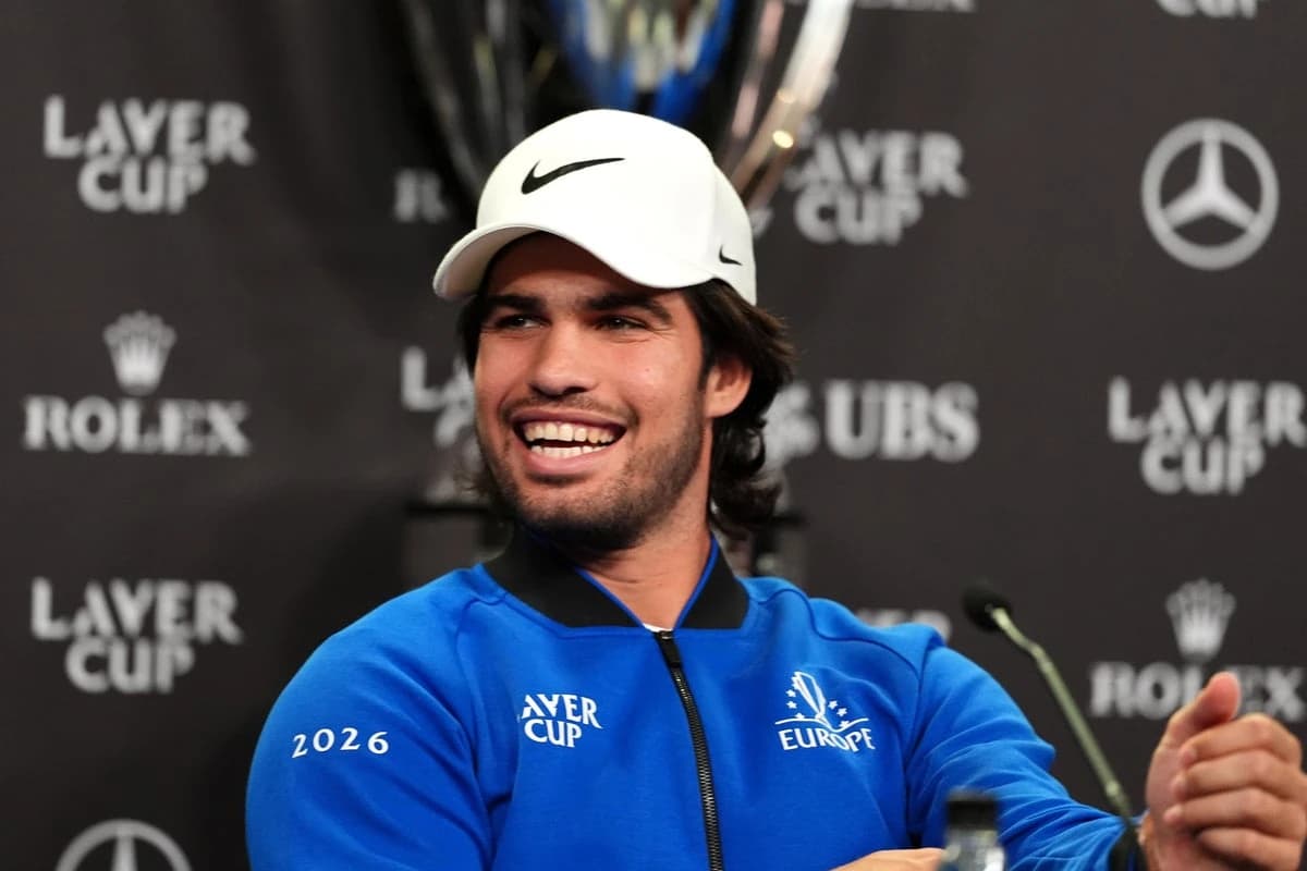 How Roger Federer’s Laver Cup – the Ryder Cup of tennis – makes Carlos Alcaraz smile amid relentless