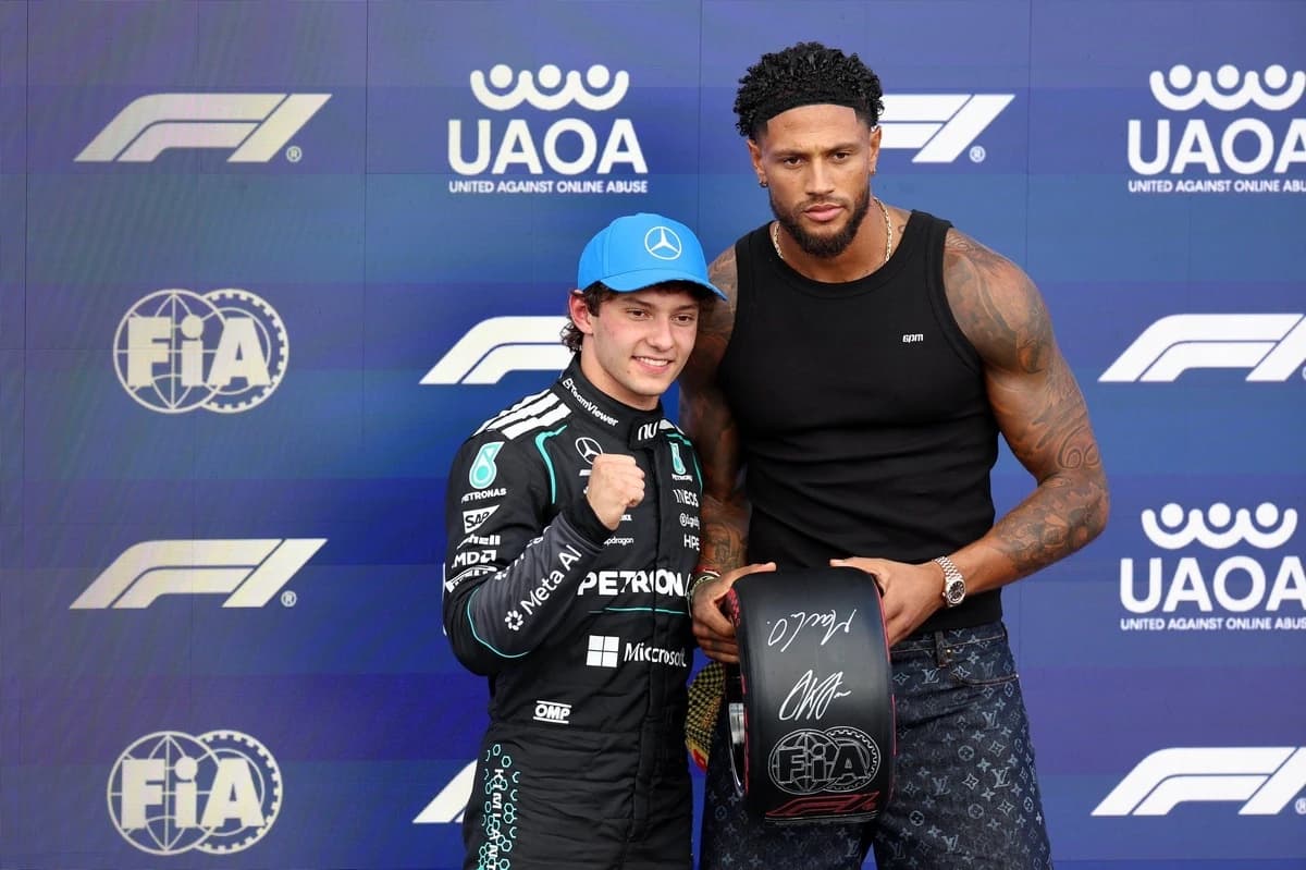 How “stressed” Antonelli beat his nerves – and Leclerc – in British GP qualifying