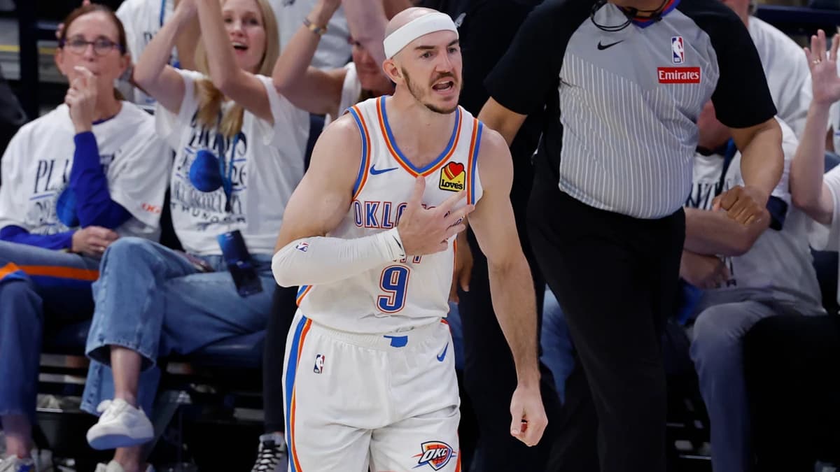 How Thunder's Alex Caruso is making an unprecedented case for Western Conference Finals MVP