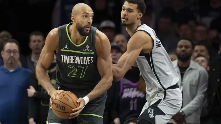 How Victor Wembanyama-Rudy Gobert's relationship takes center stage during Spurs-Timberwolves playof
