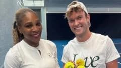 How Williams' British hitting partner kept comeback secret