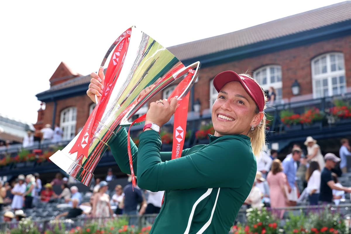 HSBC Championships 2026: Donna Vekic beats Emma Raducanu to lift title at Queen’s