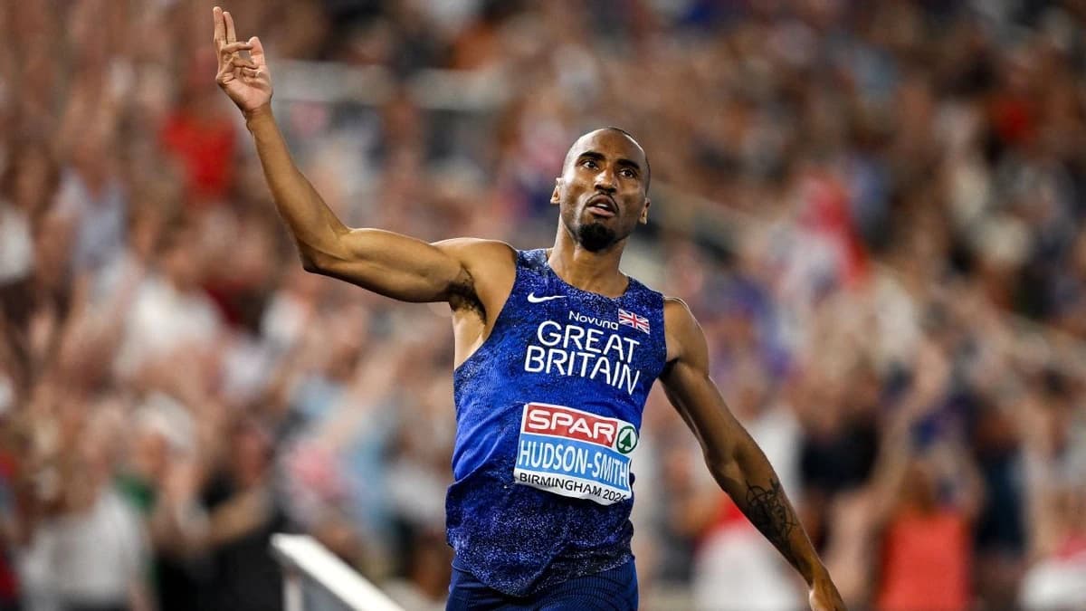 Hudson-Smith urges people not to 'bash' athletics