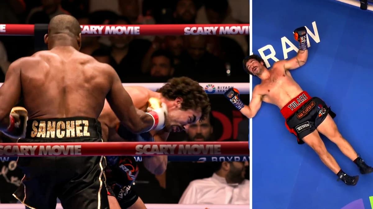 HUGE heavyweight KO! | Frank Sanchez flattens Richard Torrez Jr
