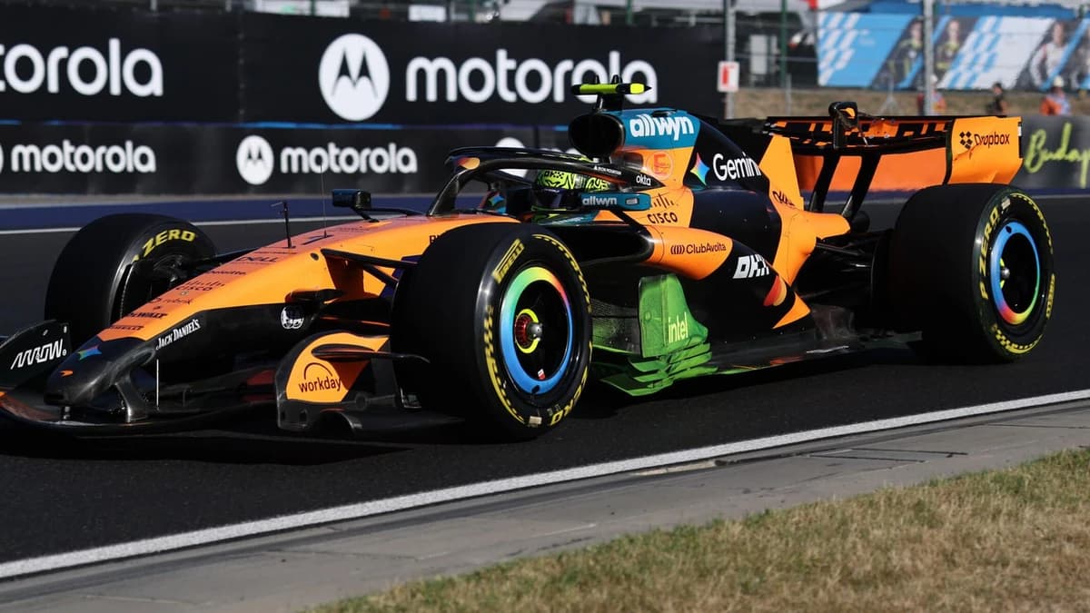 Hungarian GP: Lando Norris fastest in final practice for McLaren ahead of Lewis Hamilton and Kimi An