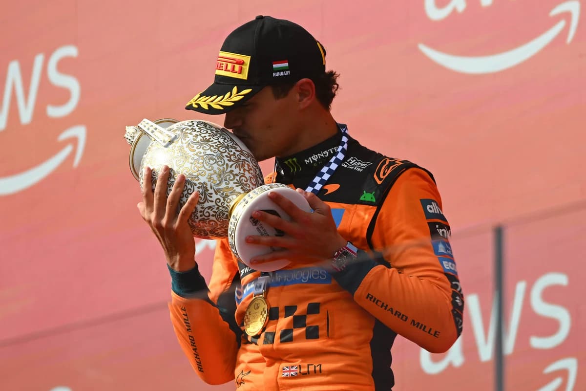 HUNGARIAN GRAND PRIX “PROBABLY ONE OF MY BEST RACES”, SAYS VICTORIOUS LANDO