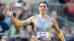 Hunt second in Diamond League 200m as White wins