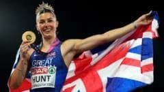 Hunt surges to 200m glory to win second European gold