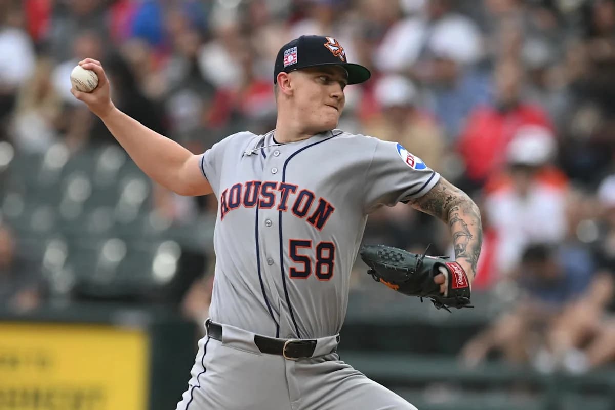 Hunter Brown pitches Astros past White Sox 4-1 for 5th straight win