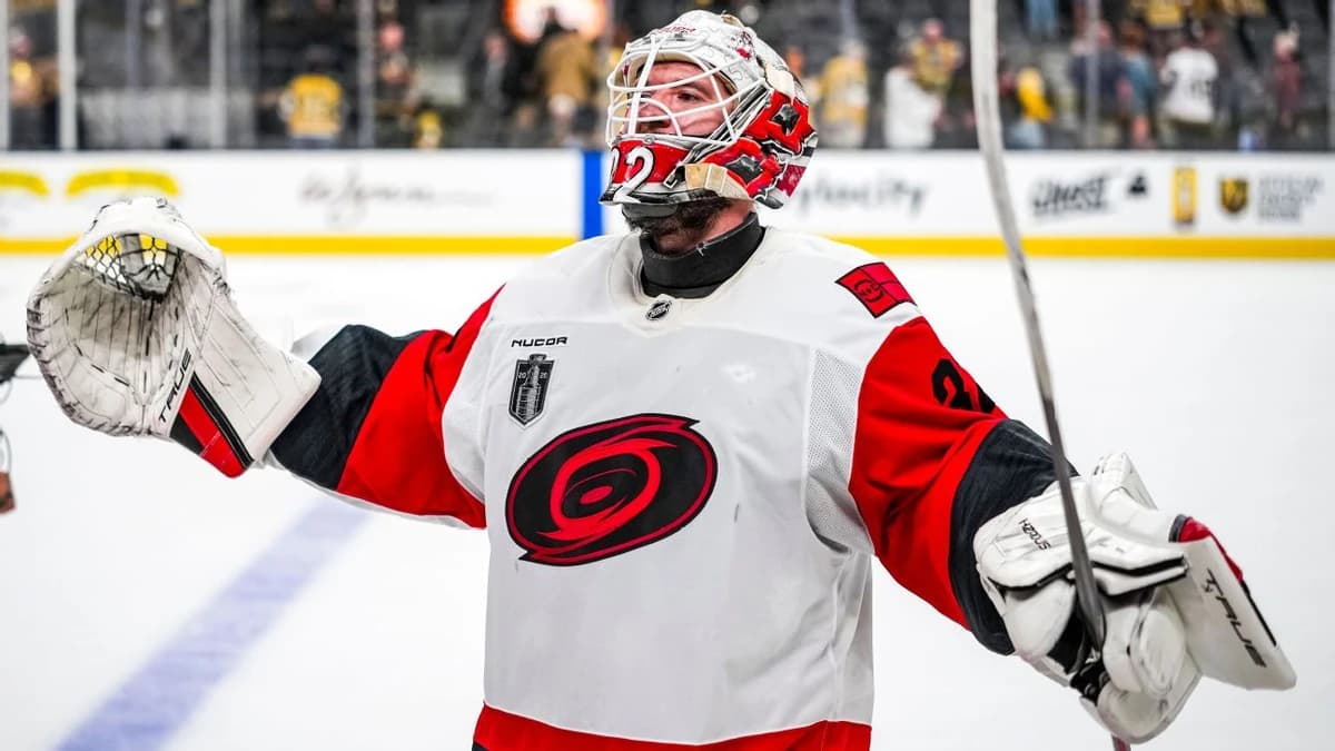 Hurricanes' Brandon Bussi likely Game 5 starter in Stanley Cup Final