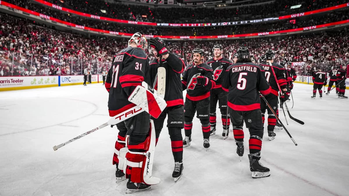 Hurricanes to play Flyers or Penguins in 2nd round of Stanley Cup Playoffs