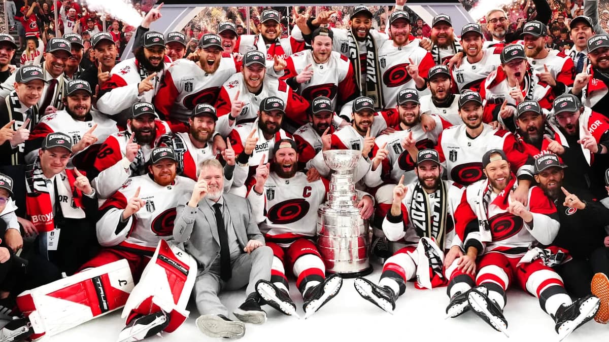 Hurricanes win Stanley Cup with Game 6 shutout against Golden Knights