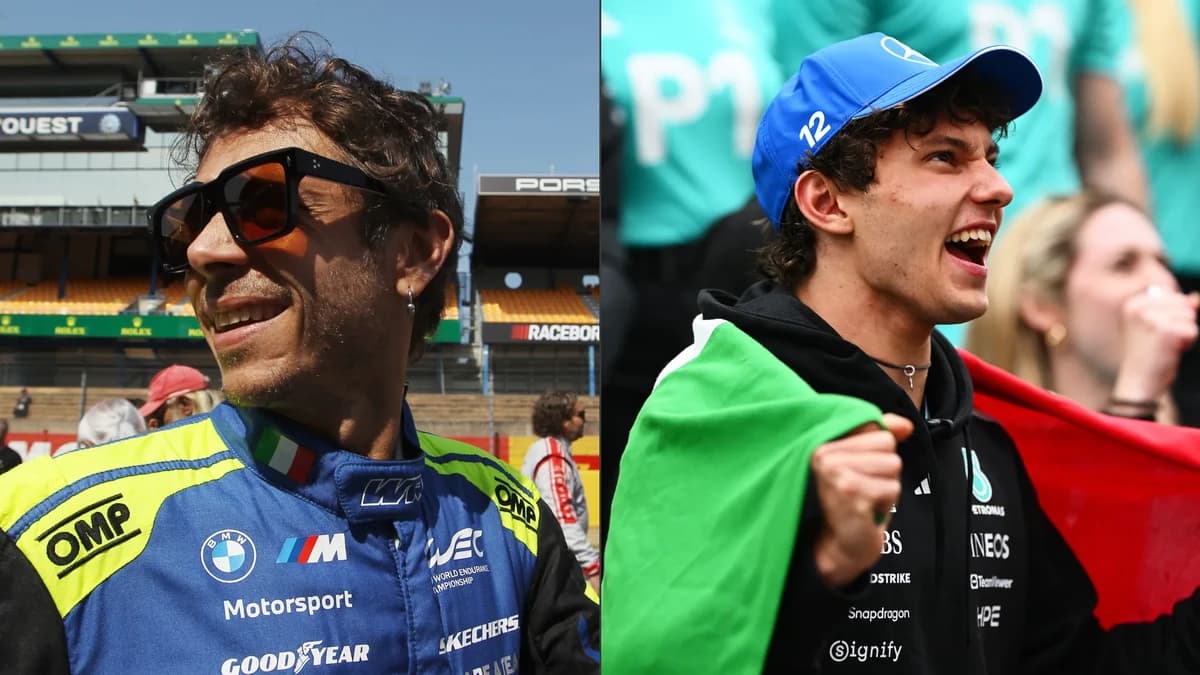 ‘I am with Kimi now’ – Motorcycling legend Rossi on Antonelli’s 'very special' impact