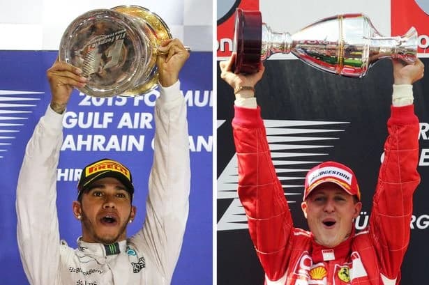 'I was F1 team-mates with Michael Schumacher and Lewis Hamilton โ one is greatest of all time'