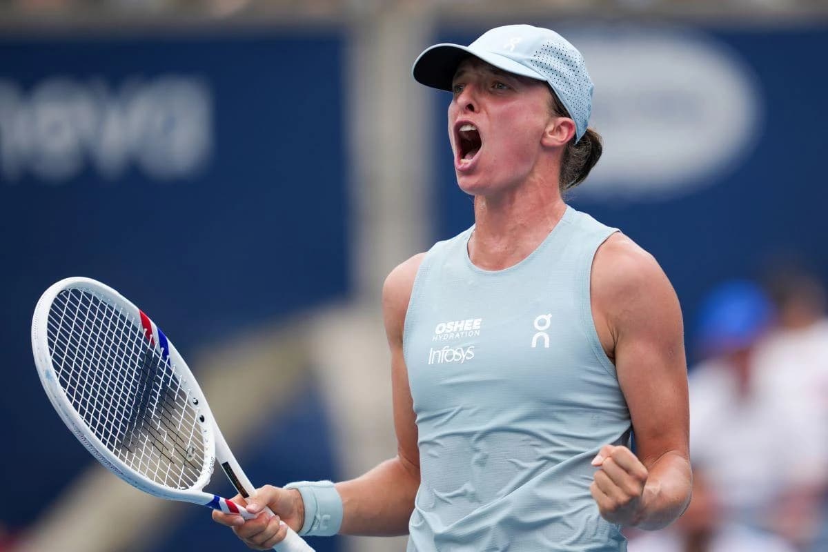Iga Swiatek și cum a ajutat-o Ariana Grande să-și intre în ritm la turneul WTA 1000 de la Toronto, u