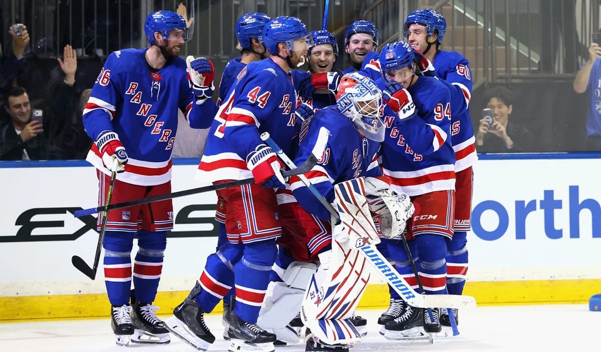 Igor Shesterkin, primul portar din istoria lui New York Rangers care înscrie un gol: „Nu știam dacă