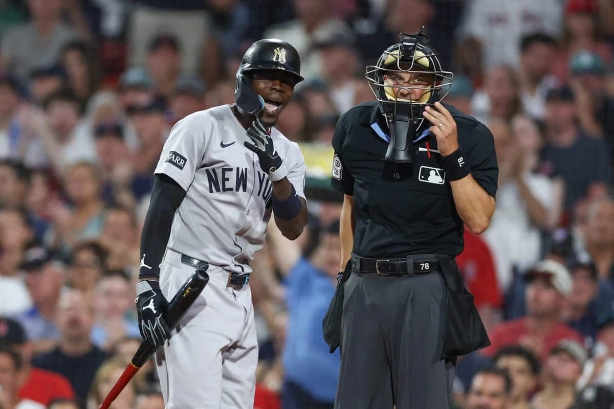 In Fenway finale, Yankees’ Jazz Chisholm Jr. gets ejected on check-swing call