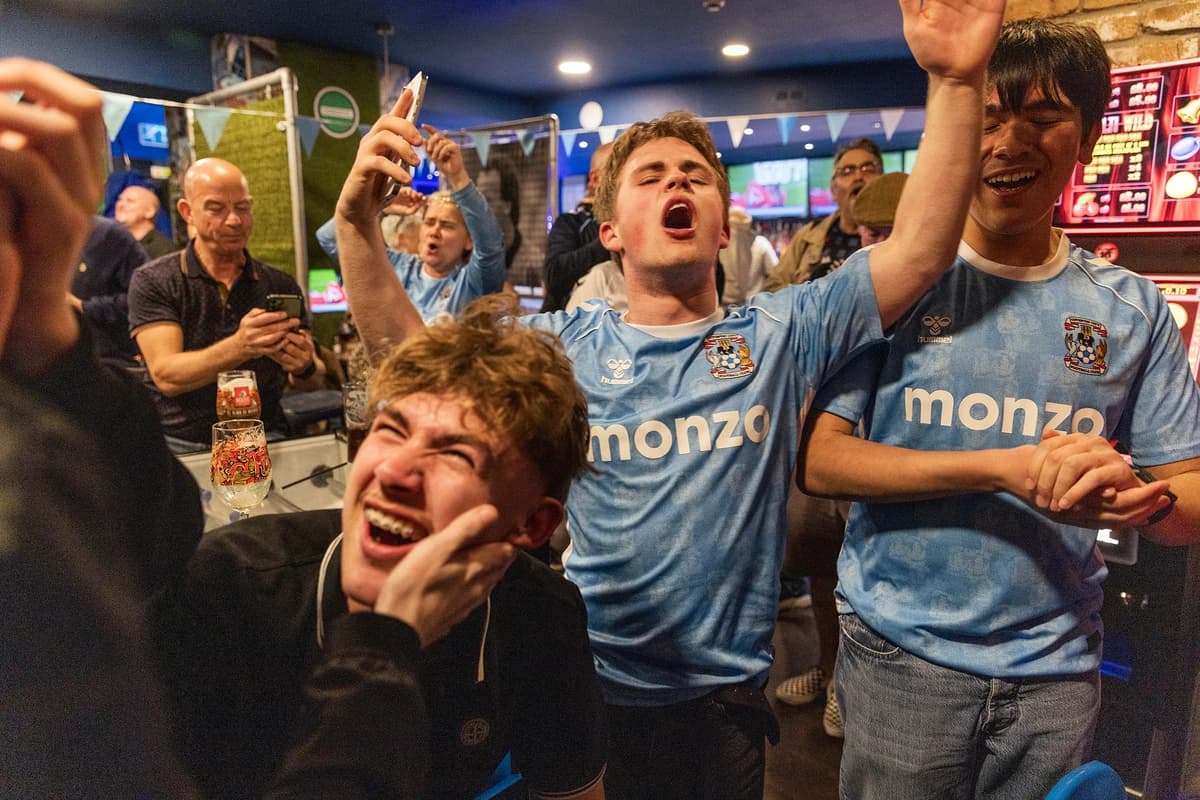 In pictures: Coventry return to the Premier League after 25 years