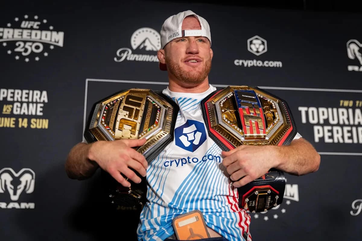 In the end, Justin Gaethje became the myth UFC Freedom 250 was trying to tell