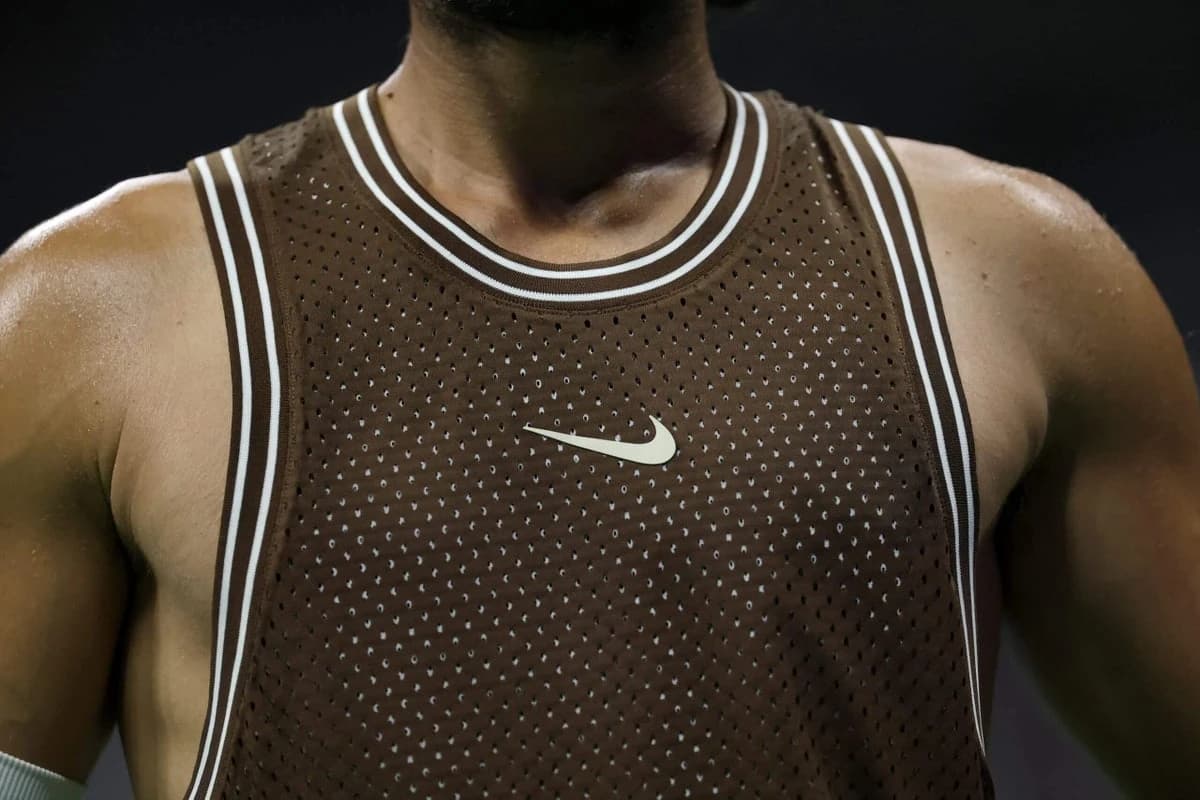 In the history of men’s tennis fashion, the tank top is no deep cut