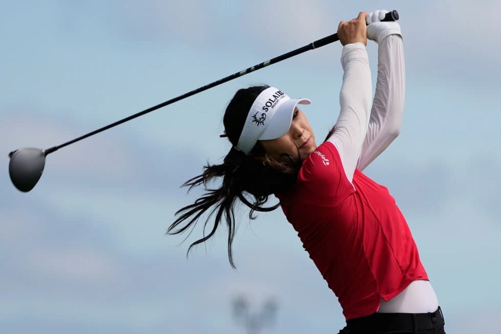 Ina Yoon opens the Women’s PGA Championship at Hazeltine with a record-tying 63