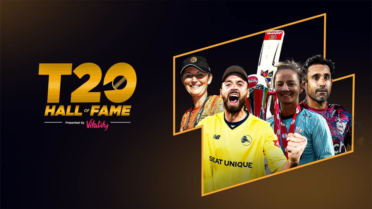 Inaugural inductees announced for T20 Hall of Fame presented by Vitality