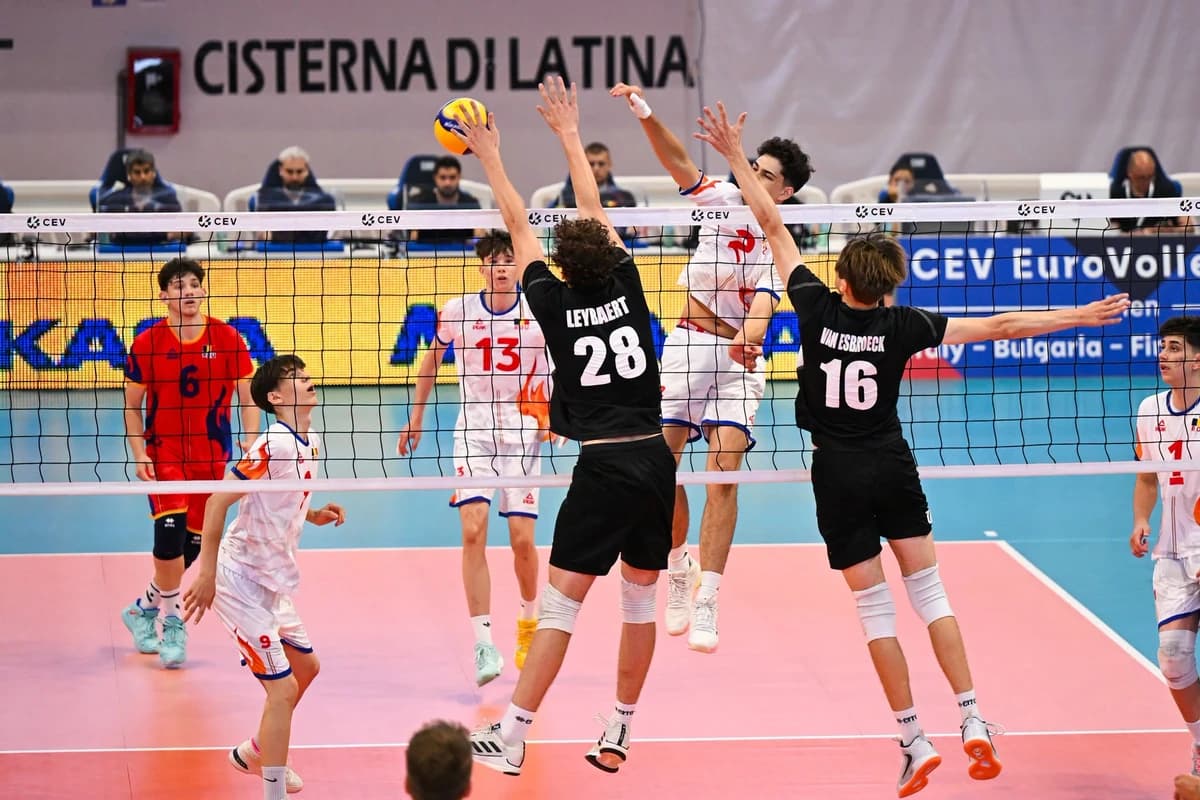 Încă o înfrângere la EURO masculin de volei U18
