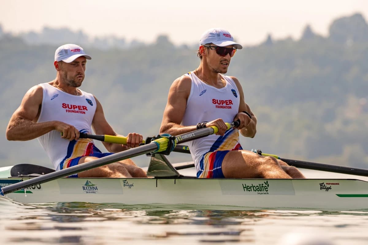 Încă un AUR la Campionatele Europene de Canotaj de la Varesse: Ștefan Berariu și Florin Lehaci!