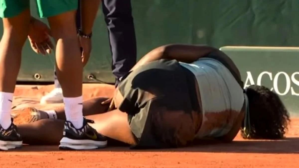 Incident la Roland Garros! O jucătoare s-a prăbușit , urlând de durere și a fost scoasă pe brațe de