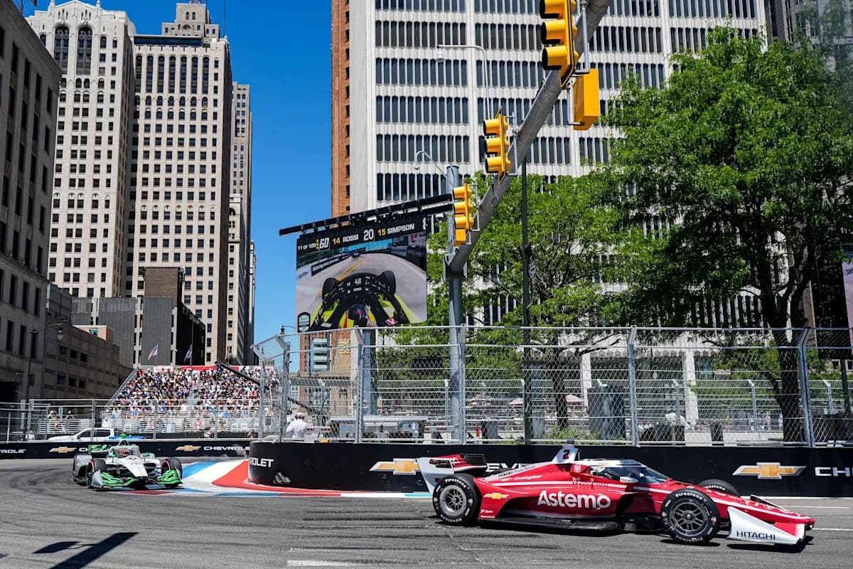 IndyCar surpasses 1 million viewers again with Detroit Grand Prix